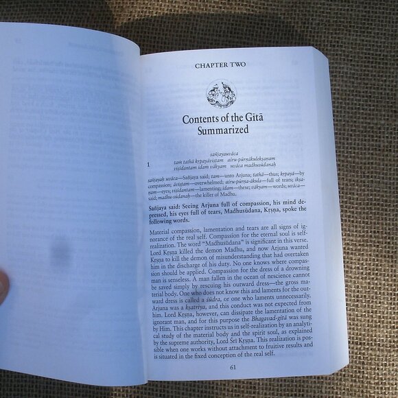 Bhagavad Gita As It Is Paperback 2nd Edition - Picture 11 of 15